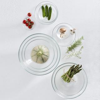 LEONARDO Frühstücks- & Dessertteller Cucina Ø 18 cm, Transparent  