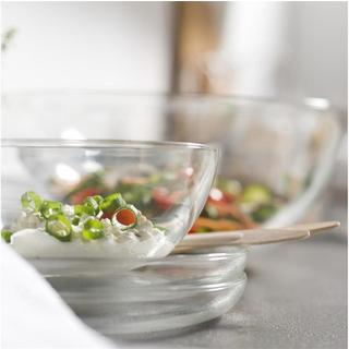 LEONARDO Frühstücks- & Dessertteller Cucina Ø 18 cm, Transparent  