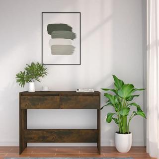 VidaXL Table console bois d'ingénierie  