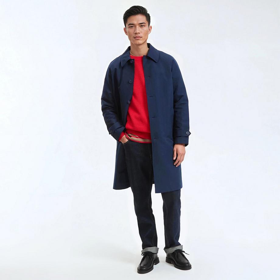 Trench droit boutonné Signature MATHIAS