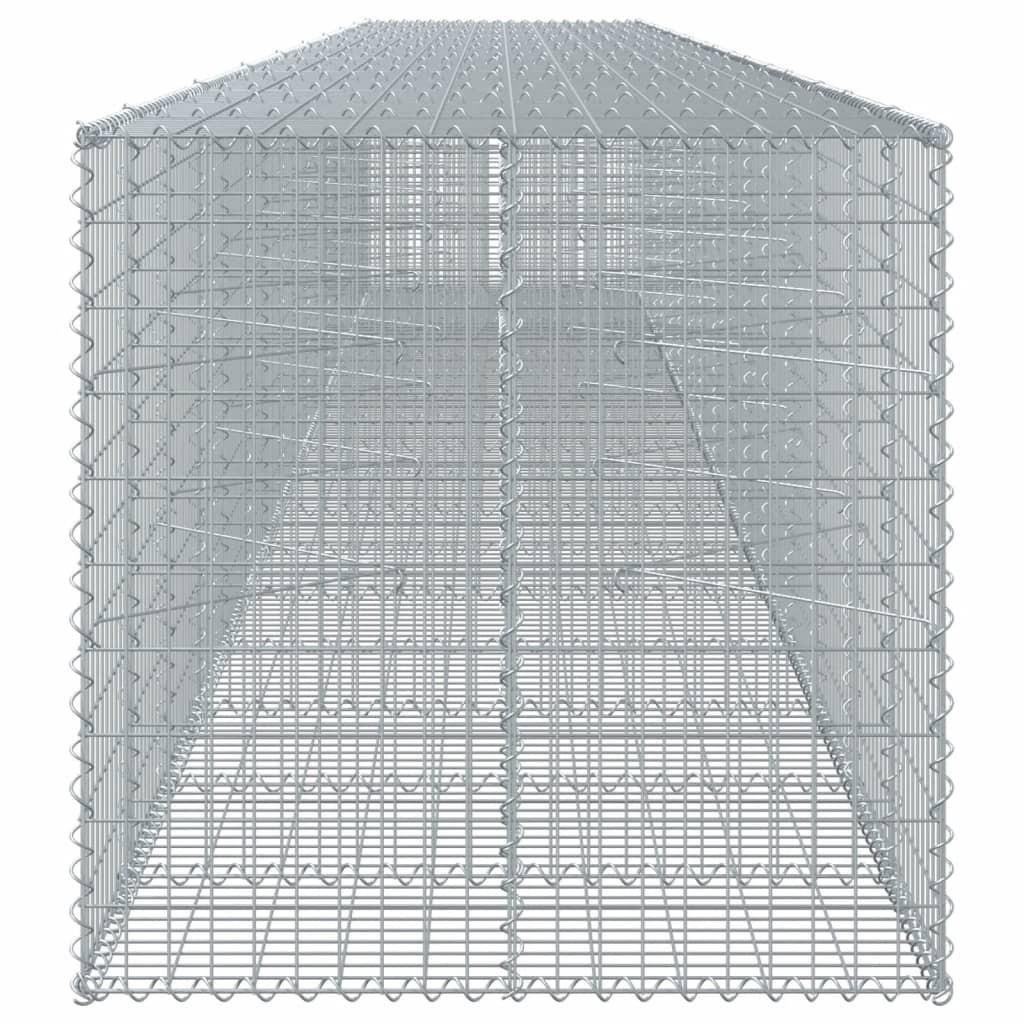 VidaXL Panier gabion fer  