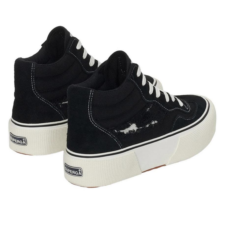 SUPERGA 3141 Revolley Swallowtail Zerrissene Sneakers  