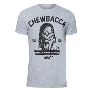 STAR WARS Collegiate Chewbacca T-Shirt Manches Courtes  