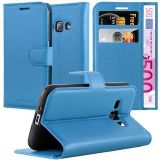 Cadorabo  Hülle für Samsung Galaxy J1 2015 Standfunktion, Kartenfach 