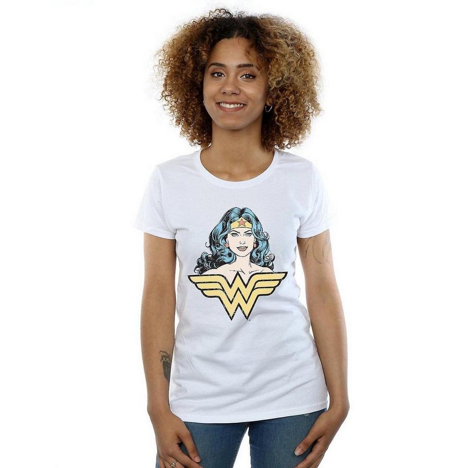 Wonder Woman Wonder Woman Logo T-Shirt Grafica  