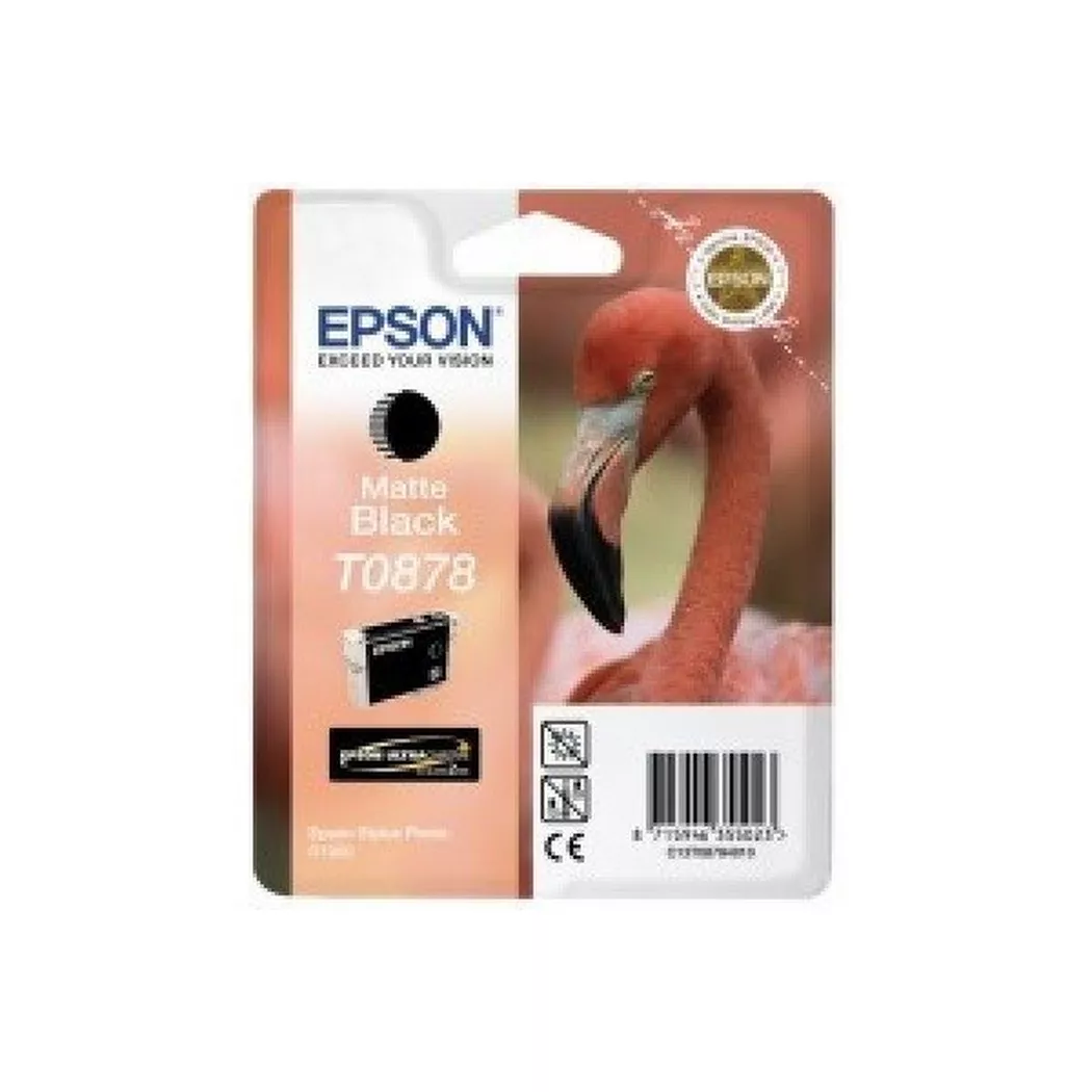 Epson – Tintenpatrone matte black T087840 Stylus Photo R1900 11.4ml, One Size