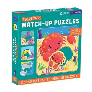 Match-Up Puzzle 2pcs / Ocean Babies, Mudpuppy