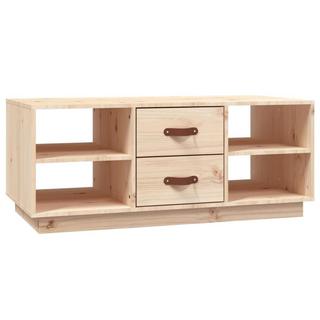 VidaXL Table basse bois de pin  