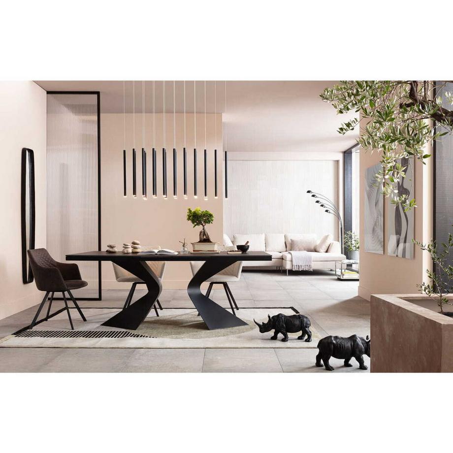 KARE Design Drehstuhl Coco anthrazit  