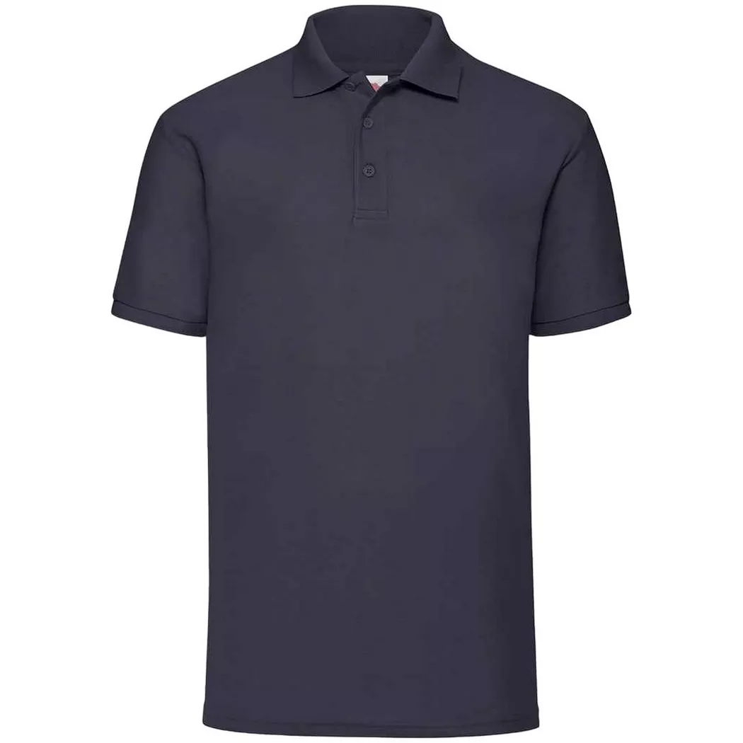 Fruit of the Loom - 6535 Poloshirt, für Herren, Marine, Größe XXL