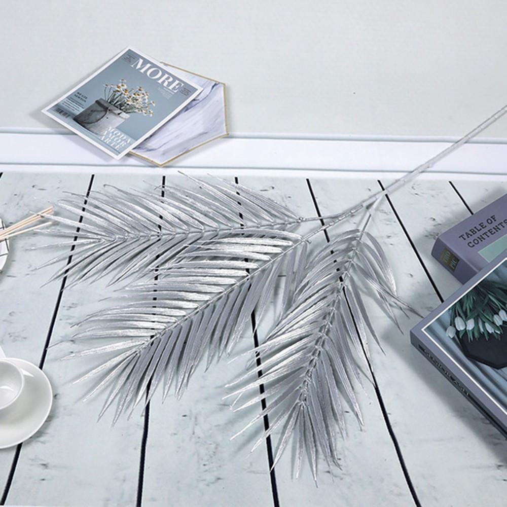 Aulica DEKO BLUME PALME SILBER H90CM  