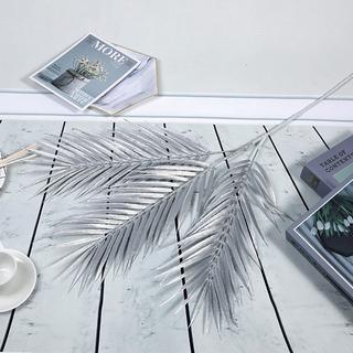 Aulica DEKO BLUME PALME SILBER H90CM  