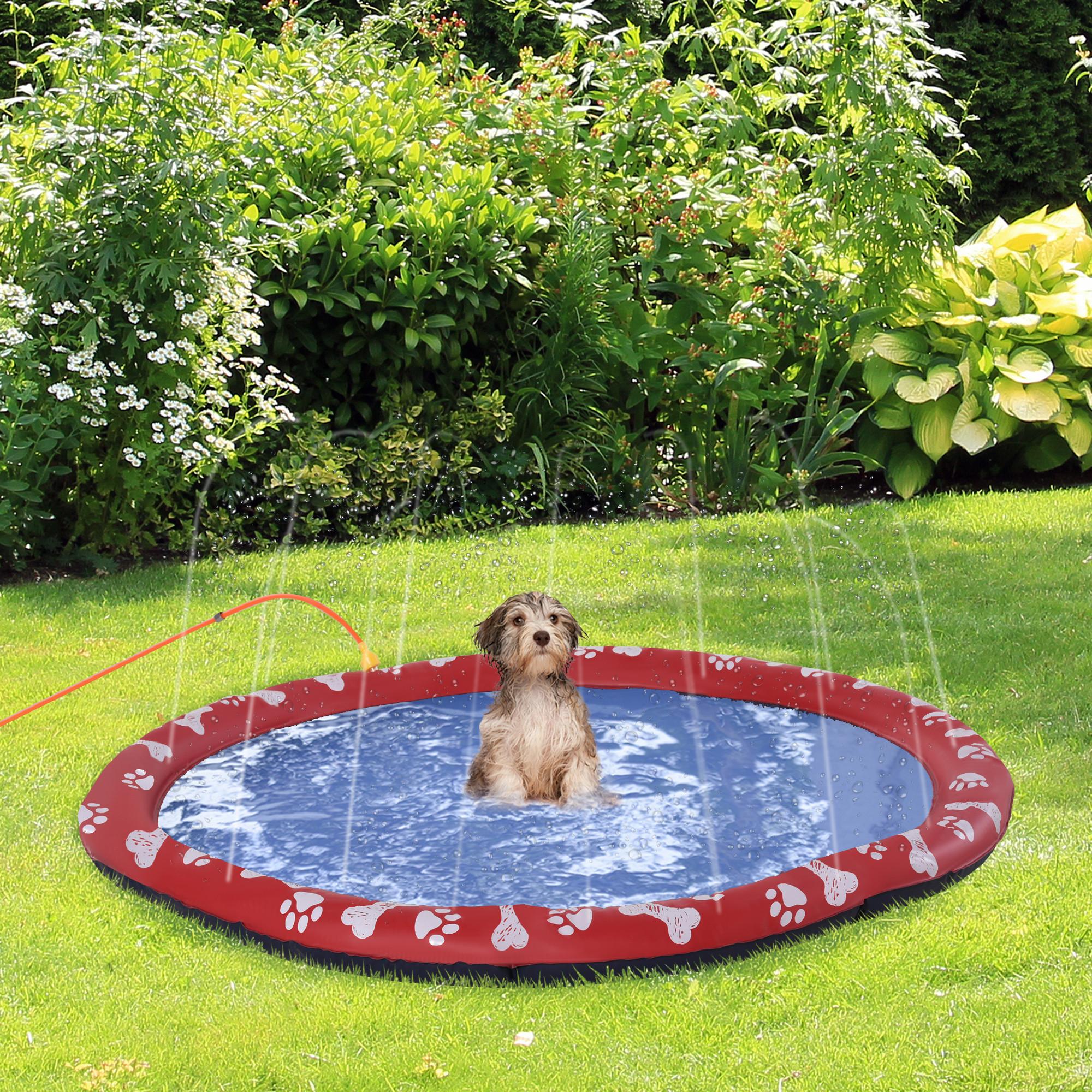 PawHut  Sprinkler Pad für Hunde 