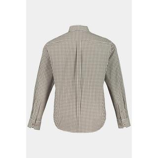 JP1880  Chemise à carreaux de tenue bavaroise traditionnelle - manches longues et col boutonné, coupe Modern Fit - jusqu'au 8 XL 