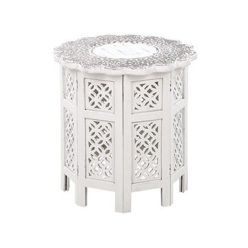 Table d'appoint en Manguier Rustique BADHI