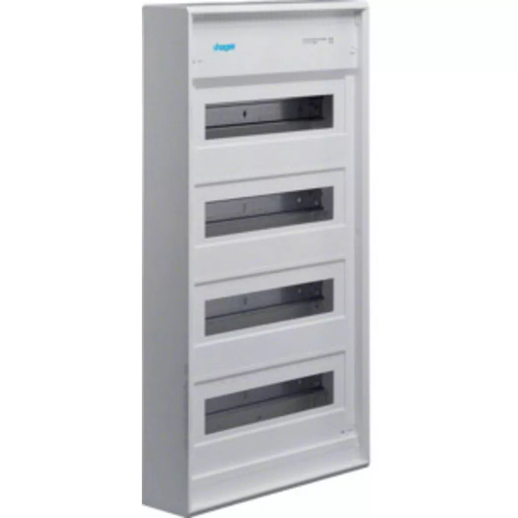 Hager - armoire de distribution en saillie 4 rangées VA48CN