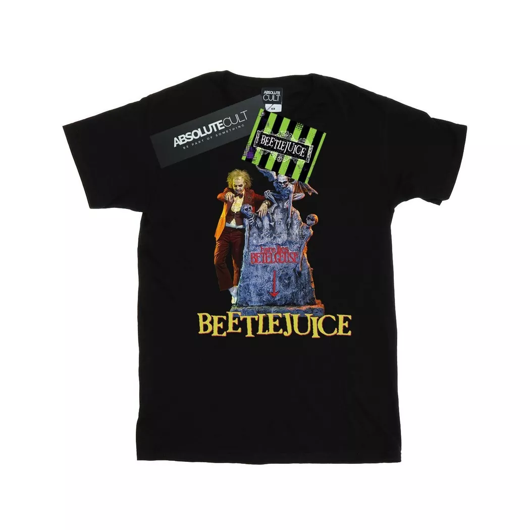 Beetlejuice - Here Lies TShirt, für Damen, Schwarz, Größe XL