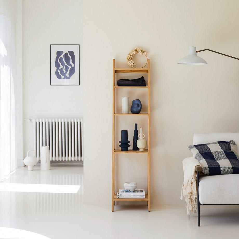 Tikamoon Libreria in teak massello Bahya  