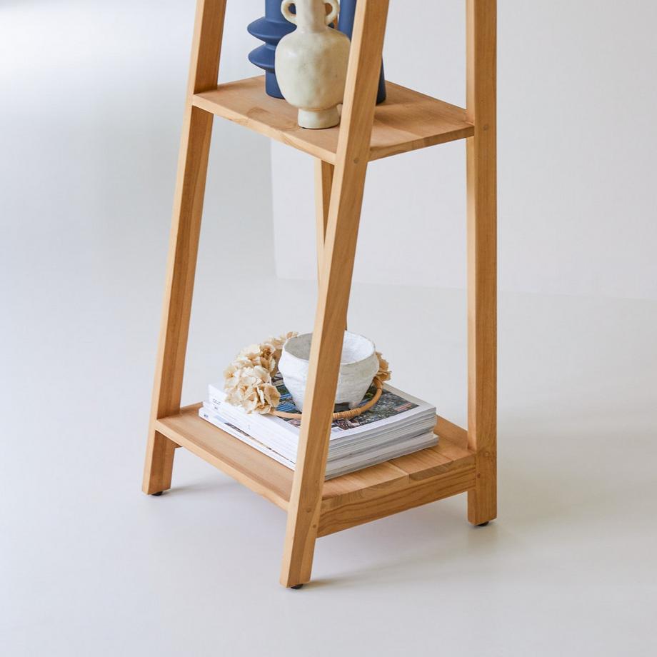 Tikamoon Libreria in teak massello Bahya  