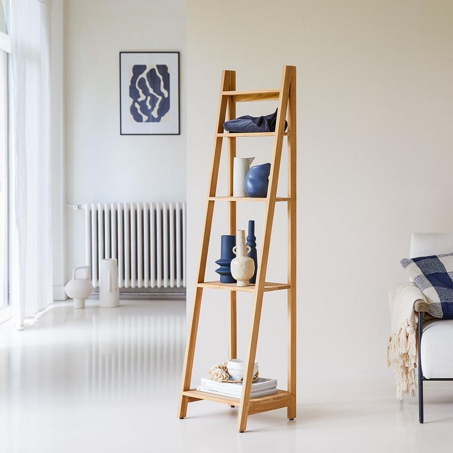 Tikamoon Libreria in teak massello Bahya  