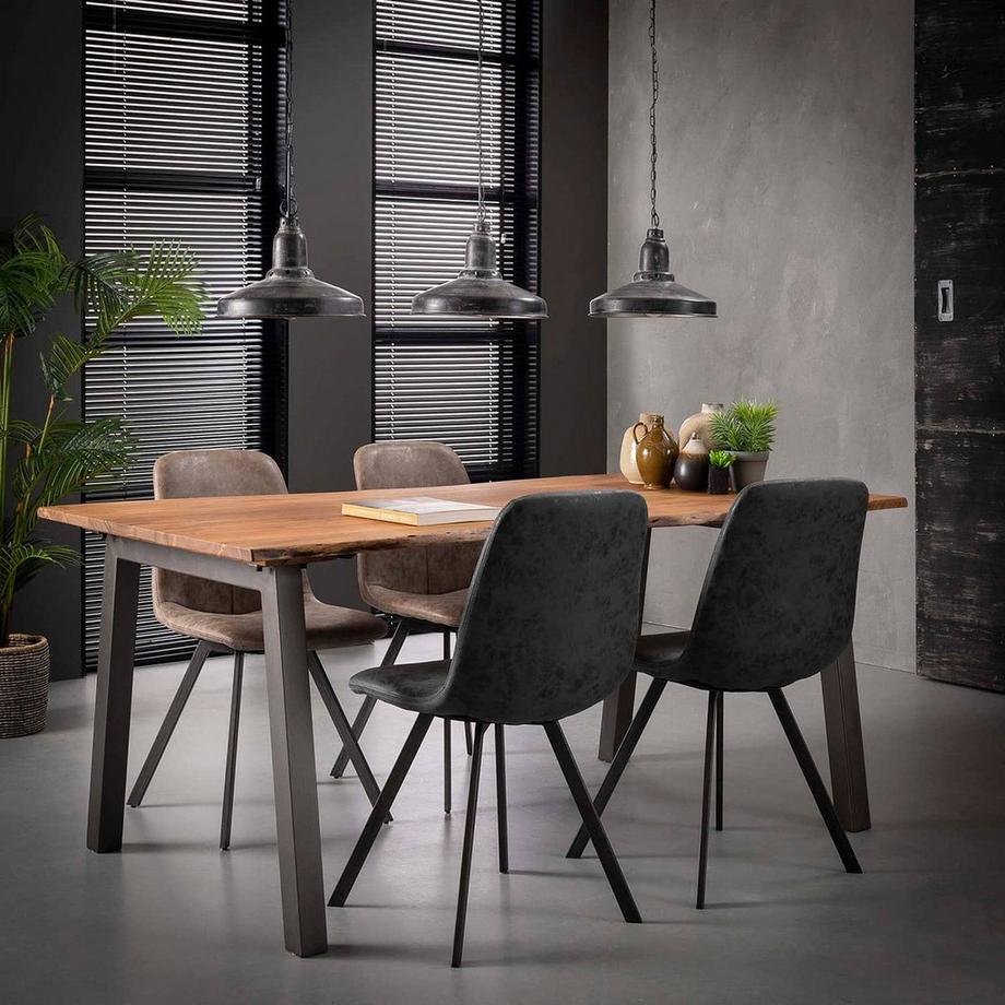 mutoni Massivholztisch Edge 180x90  