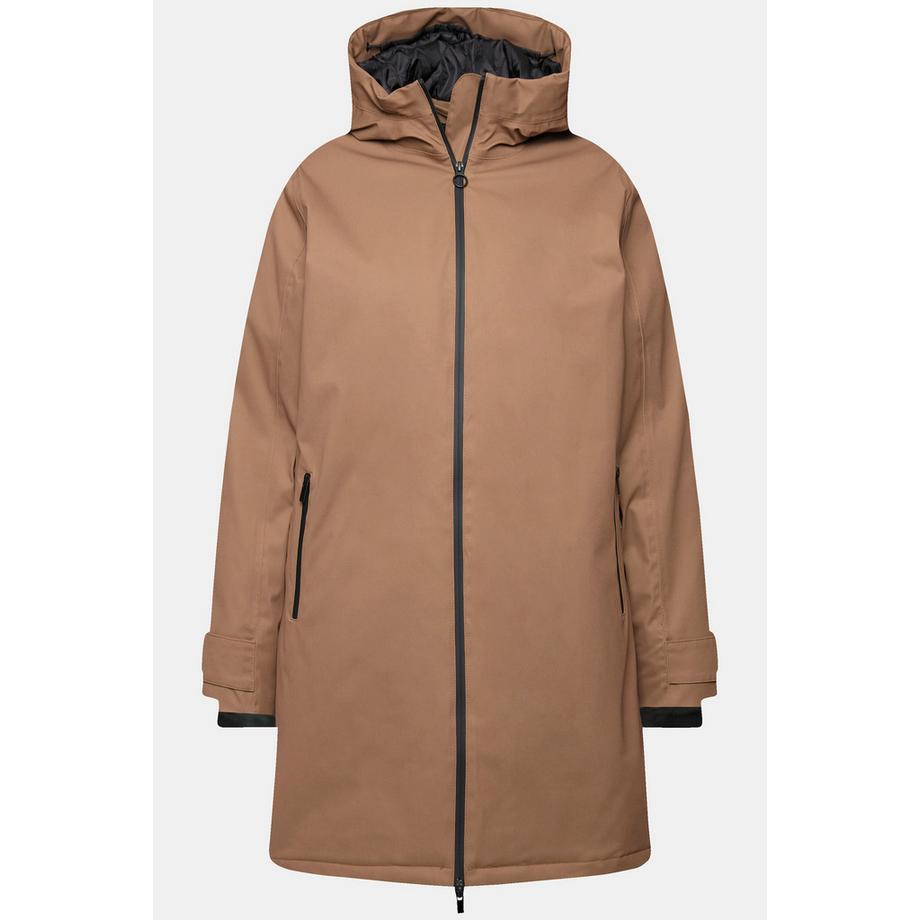 Ulla Popken HYPRAR Wasserdichte Funktionsjacke mit 2-Wege-Zipper  