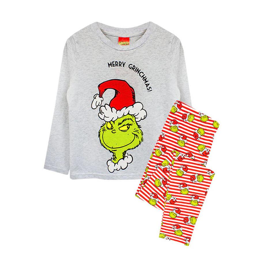 The Grinch  Merry Grinchmas Schlafanzug mit langer Hose 