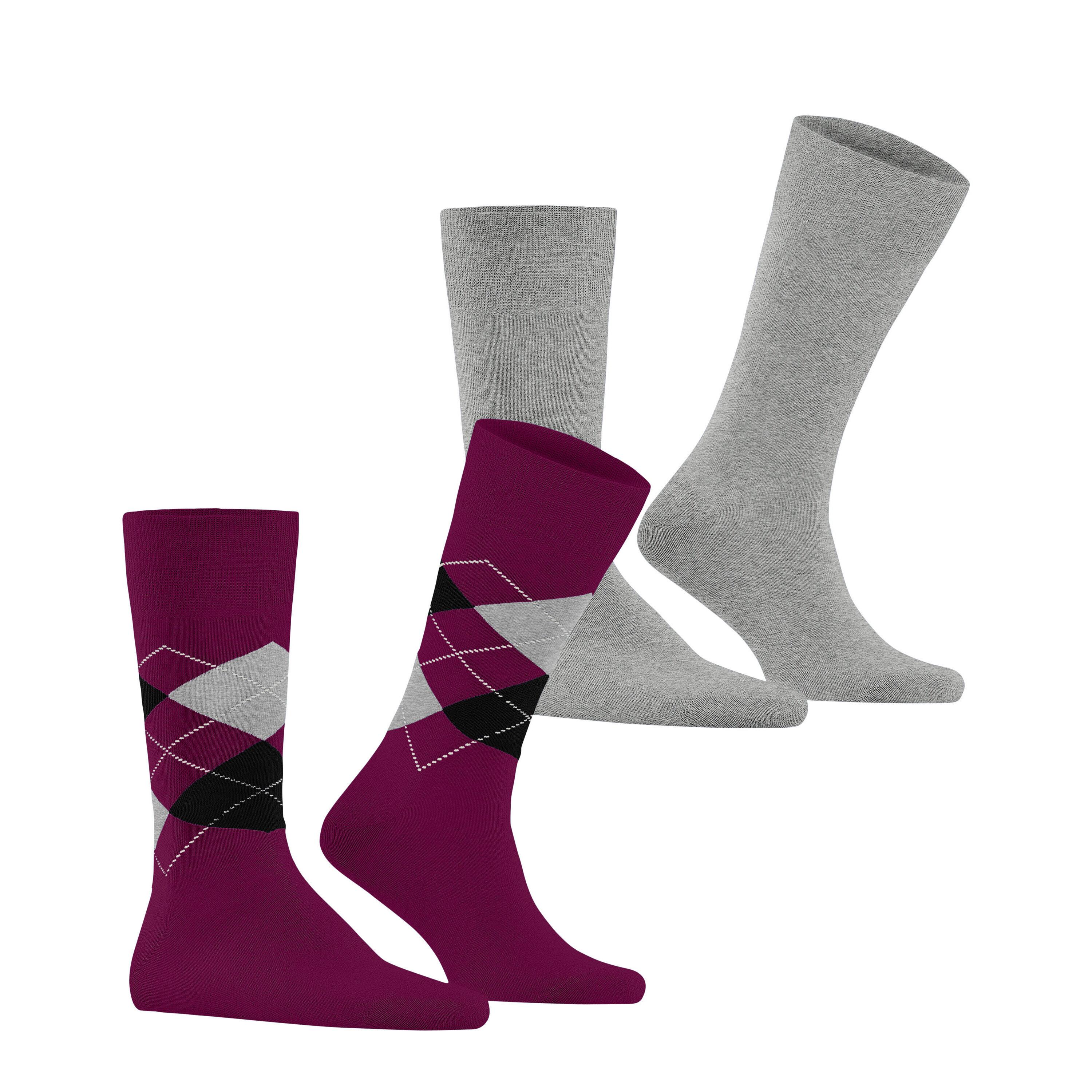 Burlington  socken everyday argyle mix (x2) 