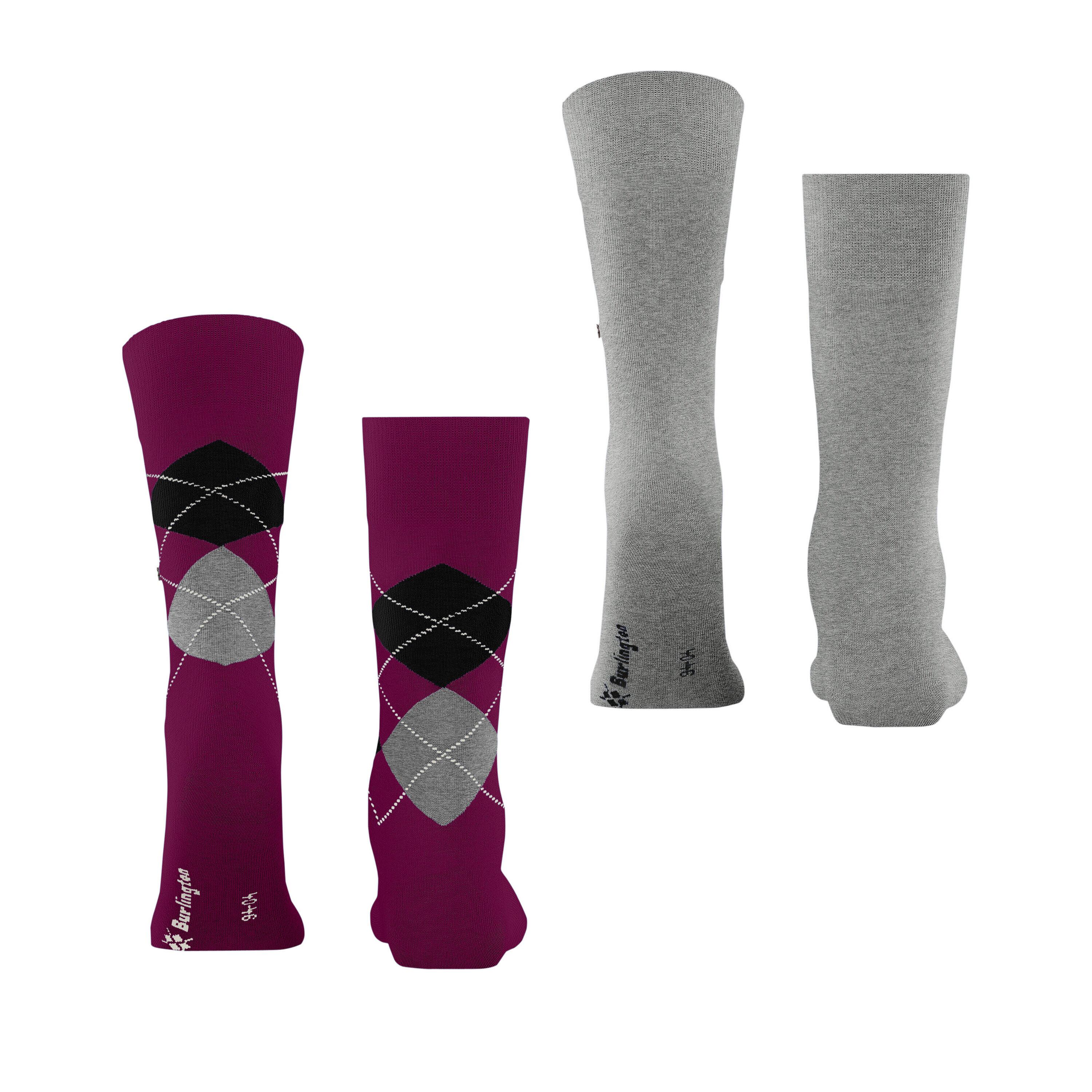 Burlington  socken everyday argyle mix (x2) 