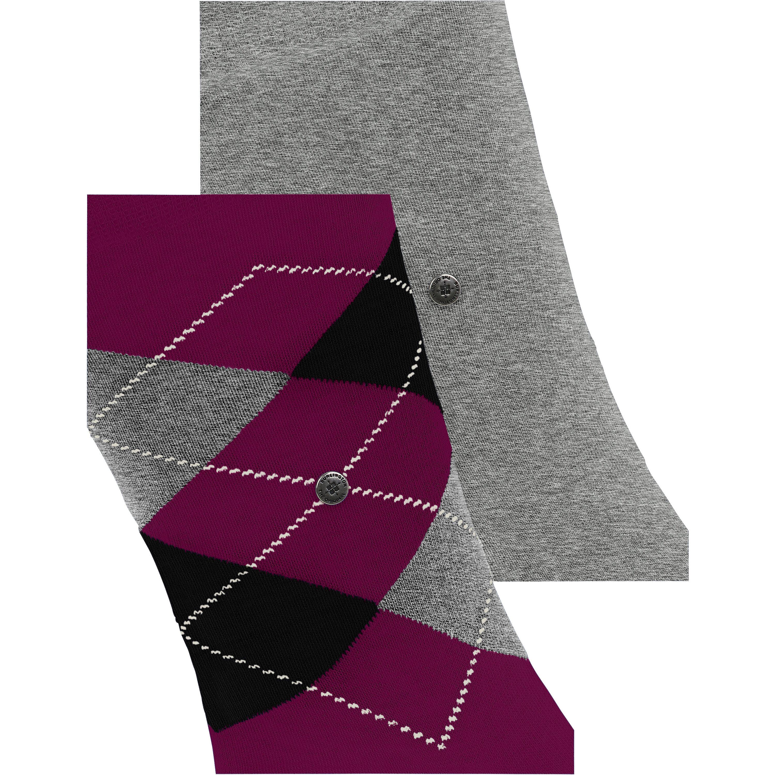 Burlington  socken everyday argyle mix (x2) 