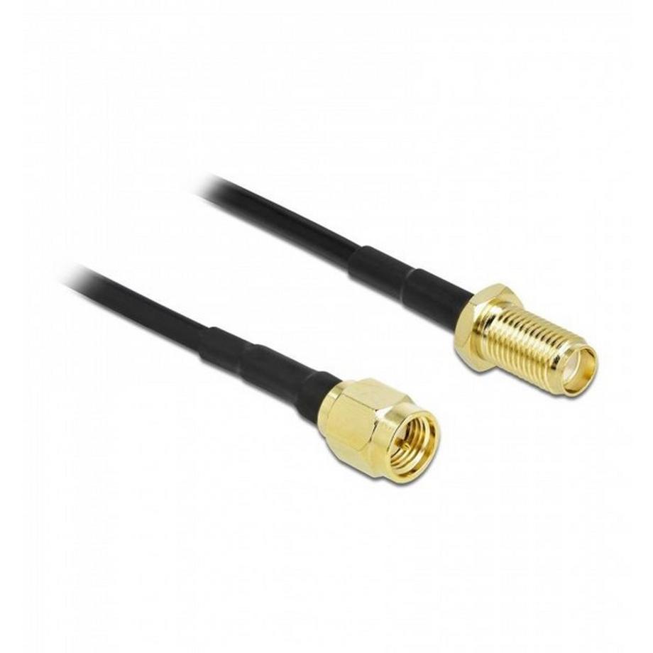 DeLock  DeLOCK Cavo antenna SMA maschio per SMA femmina LMR/CFD100 15 m low loss 