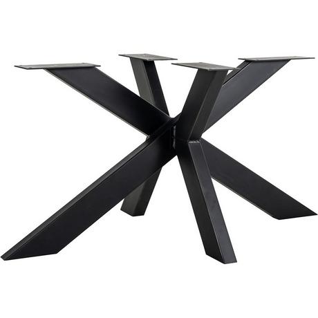 mutoni Cadre de table Industrial Spider noir  