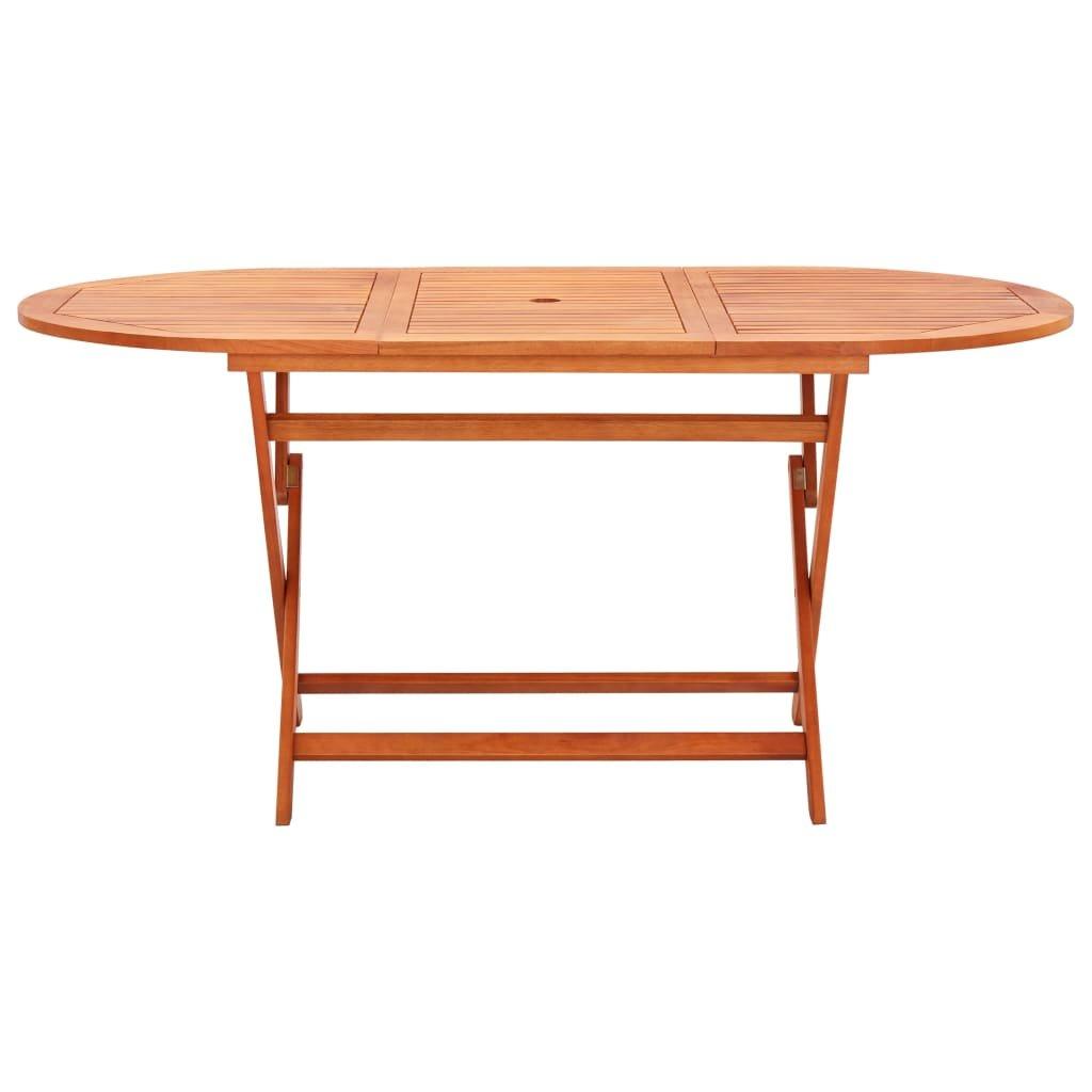 VidaXL Table de jardin bois  