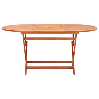 VidaXL Table de jardin bois  