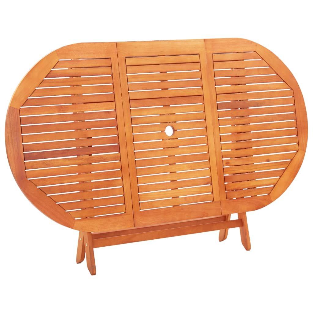 VidaXL Table de jardin bois  