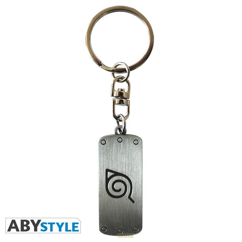 Abystyle  Naruto Shippuden Portachiavi: Konoha symbol 5cm 