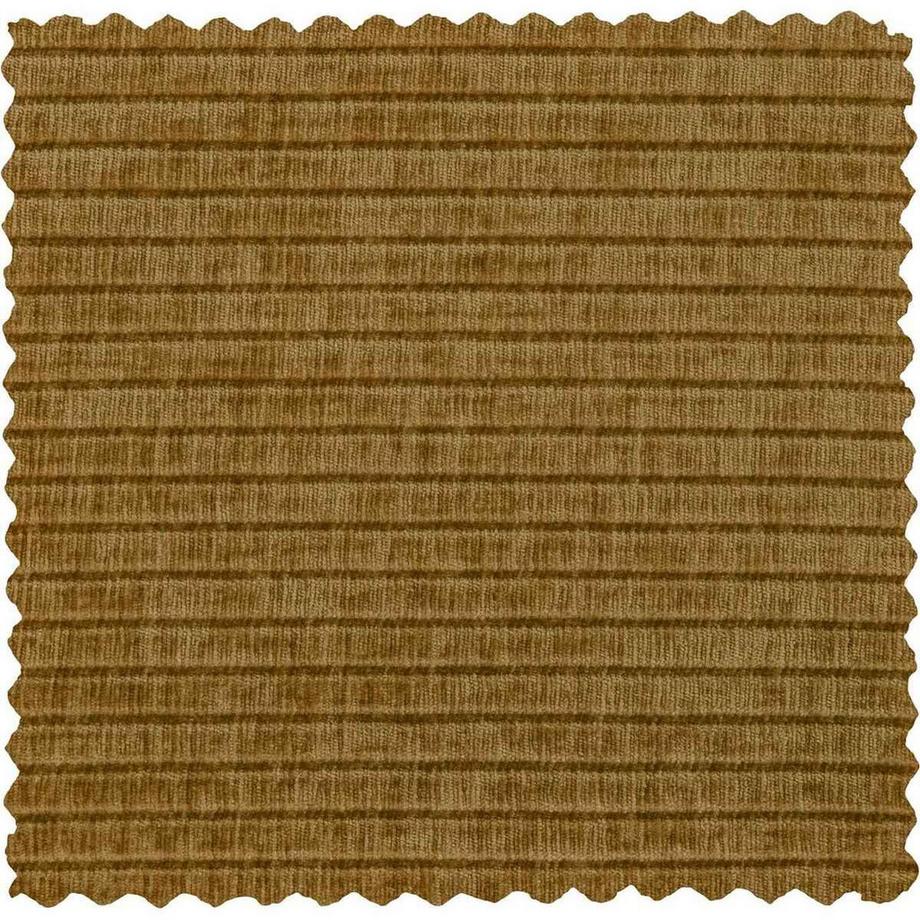 mutoni Fauteuil Mojo pivotant Tissu côtelé jaune miel  