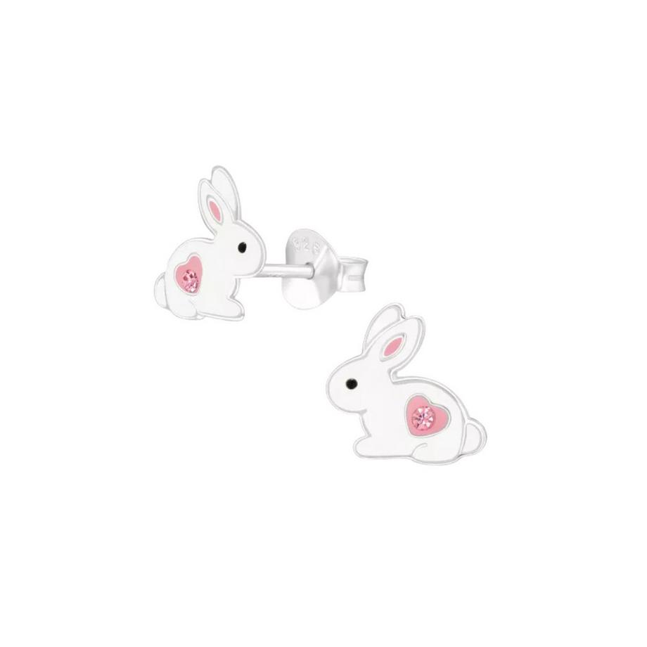 HasenOhrstecker für  mit Kristall und Epoxid