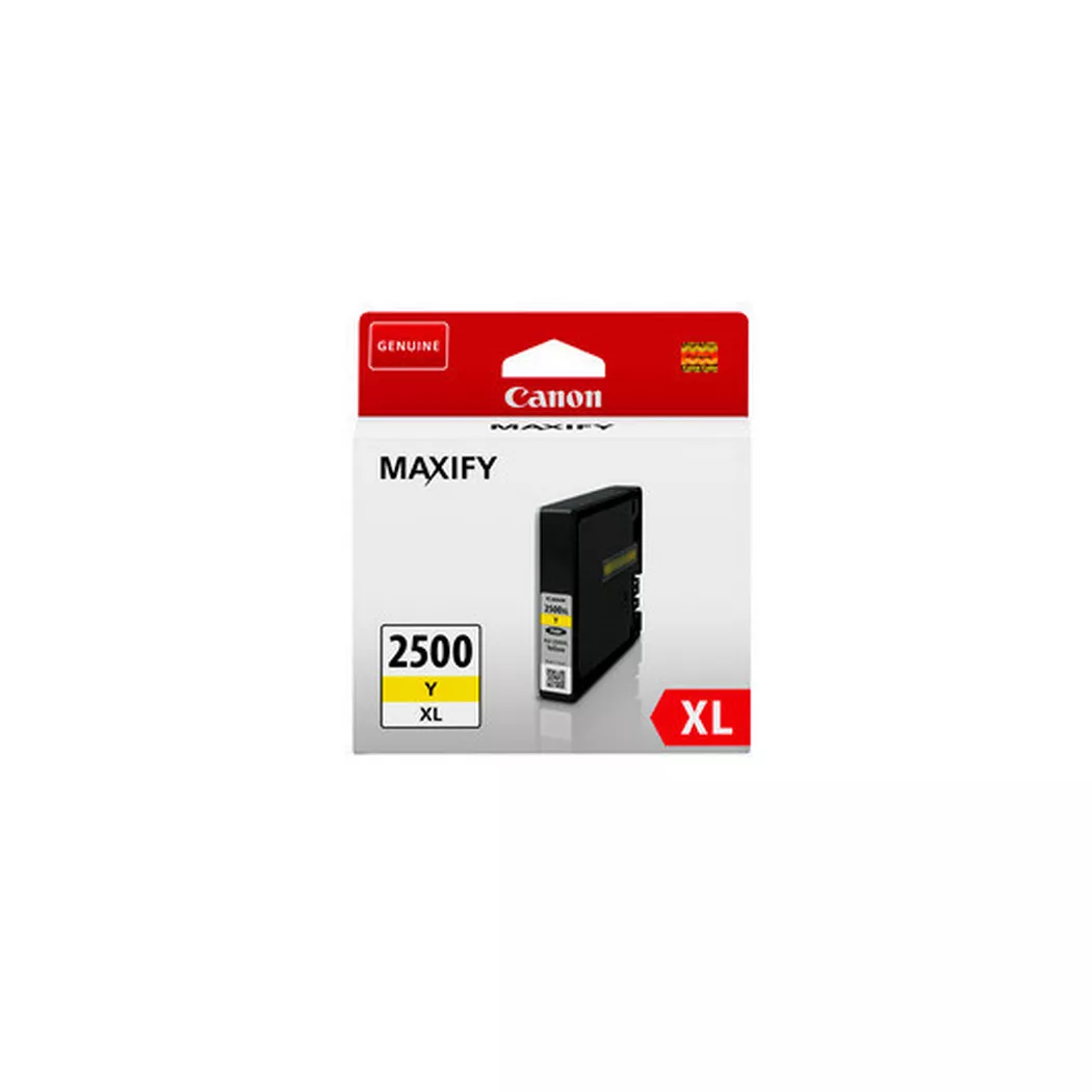 Canon – Tintenpatrone XL yellow PGI-2500XL Y MAXIFY MB5050/MB5350 19,3ml, One Size