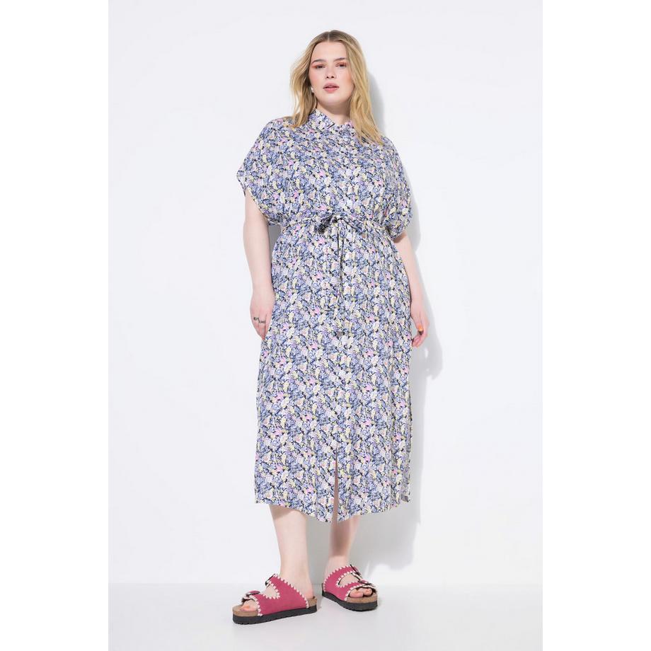 Studio Untold Maxi Abito Chemisier Stampa Floreale  