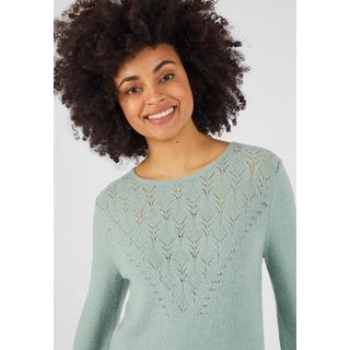 Damart  Pullover Ajourstrick Alpaka-Mix 