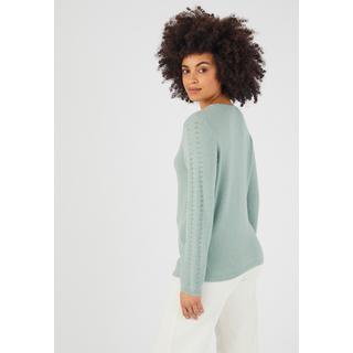 Damart  Pullover Ajourstrick Alpaka-Mix 