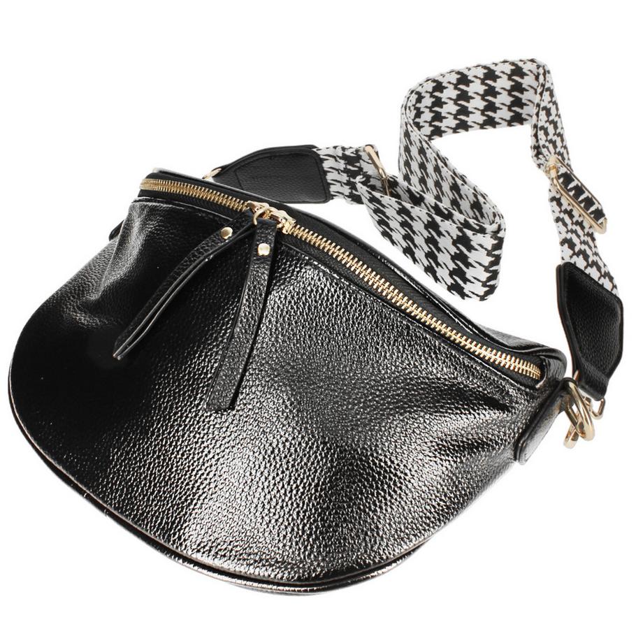 Gallantry Sac Banane Géométrique Métallique  