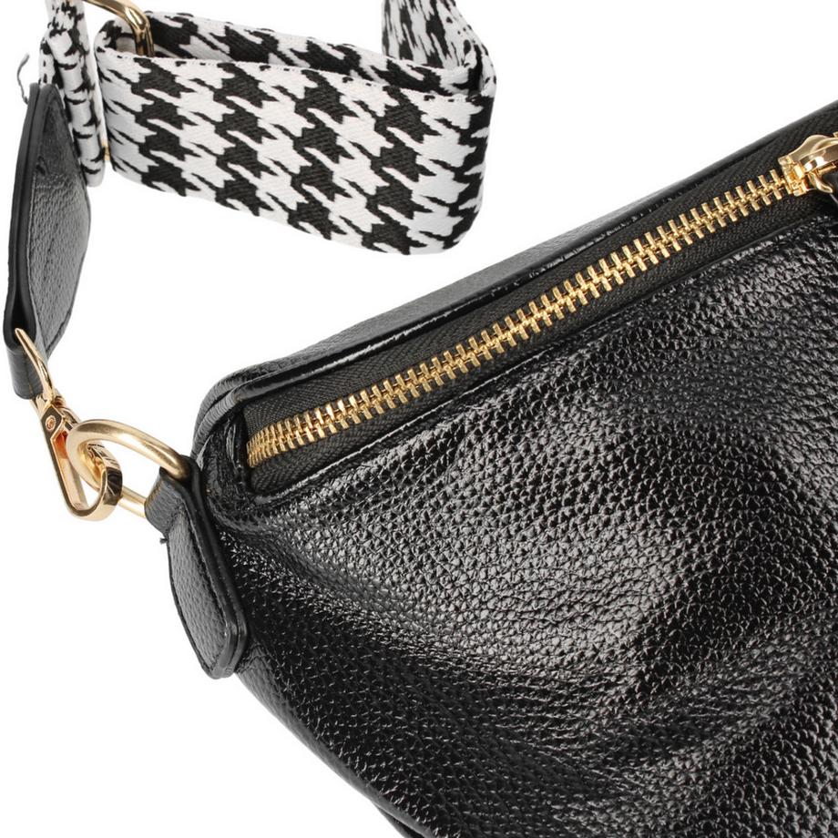 Gallantry Sac Banane Géométrique Métallique  