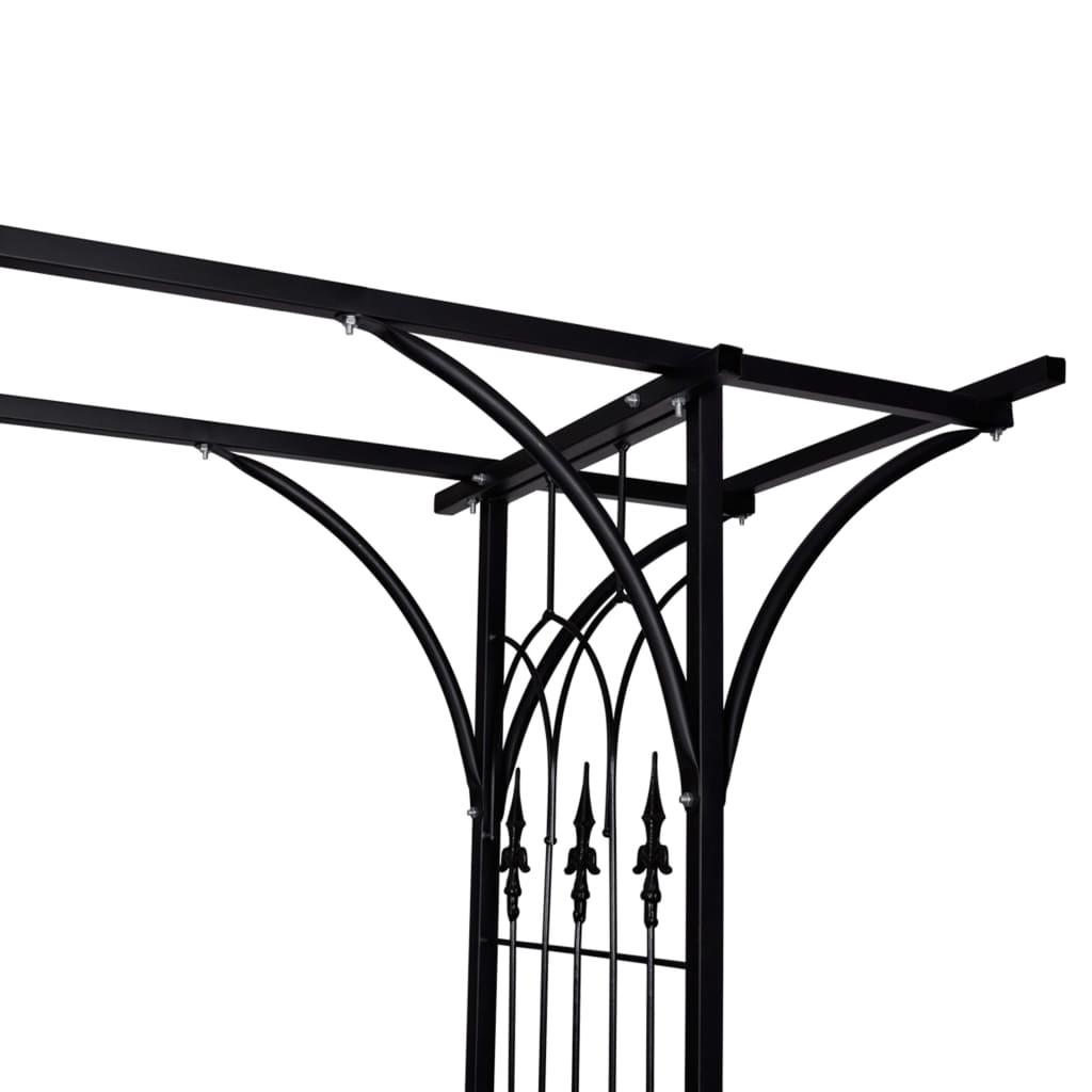 VidaXL  Arche de jardin fer 