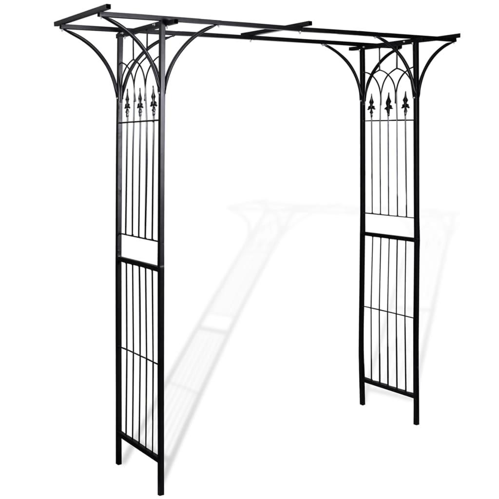 VidaXL  Arche de jardin fer 