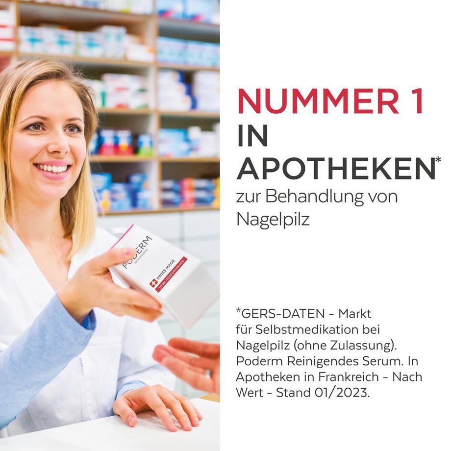 PODERM  Mycose ongles booster de traitement pour mycose difficile à traiter - Swiss Made 