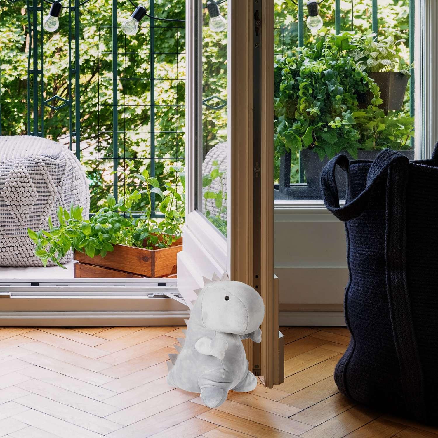 Northio  Butée de porte grise Dino 