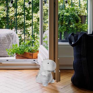 Northio  Butée de porte grise Dino 