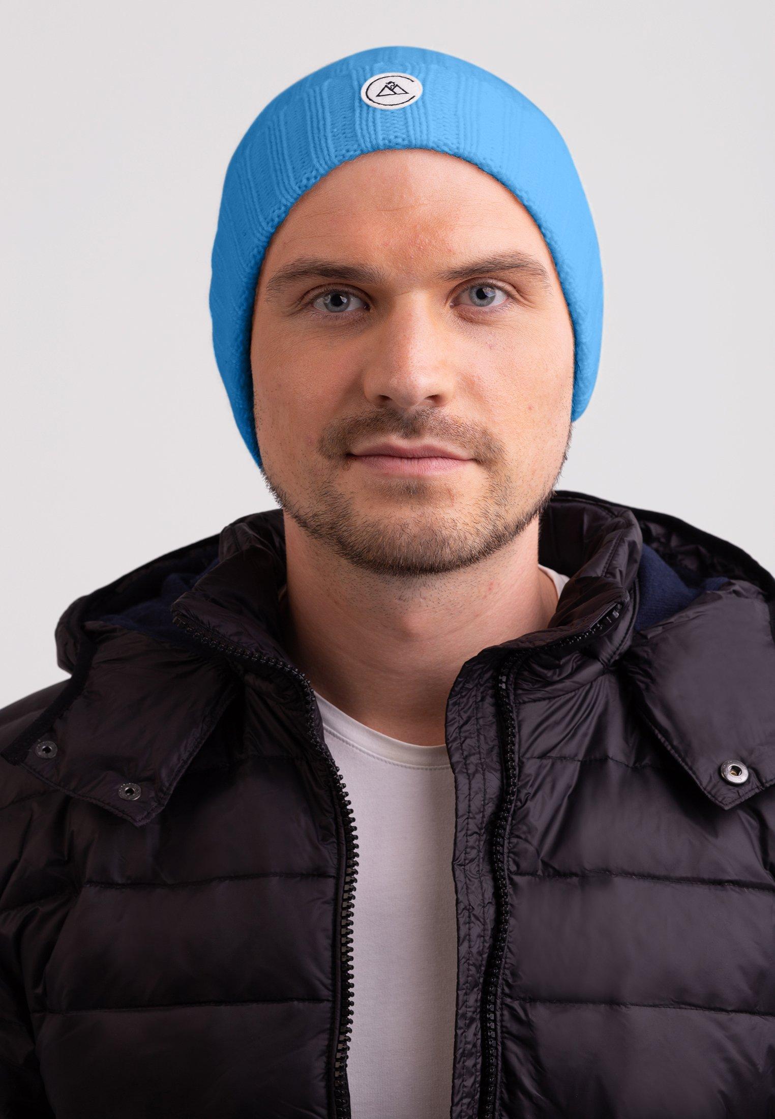 CASH-MERE.CH Kaschmir Rib Mütze  